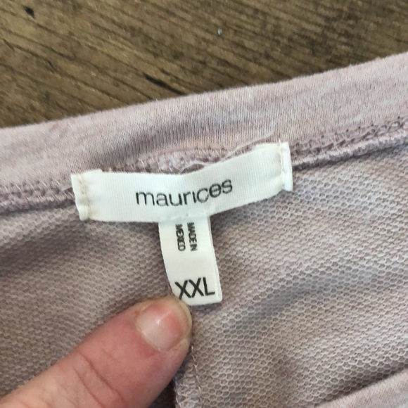 XXL Maurice Plus top mauve color Super Sexy - Picture 2 of 5